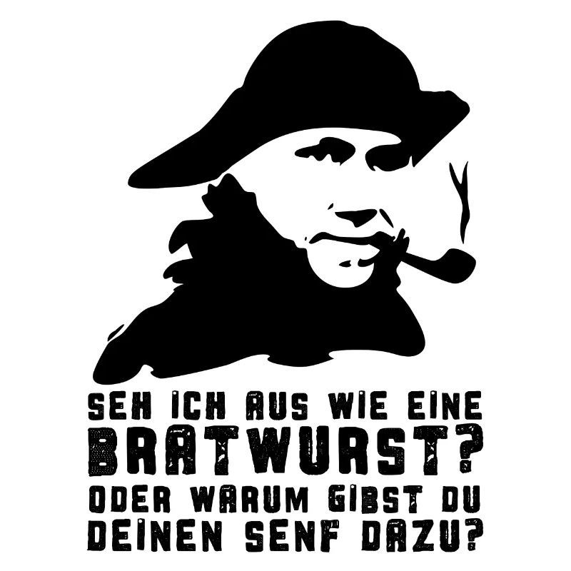 Bratwurst - Senf dazu geben