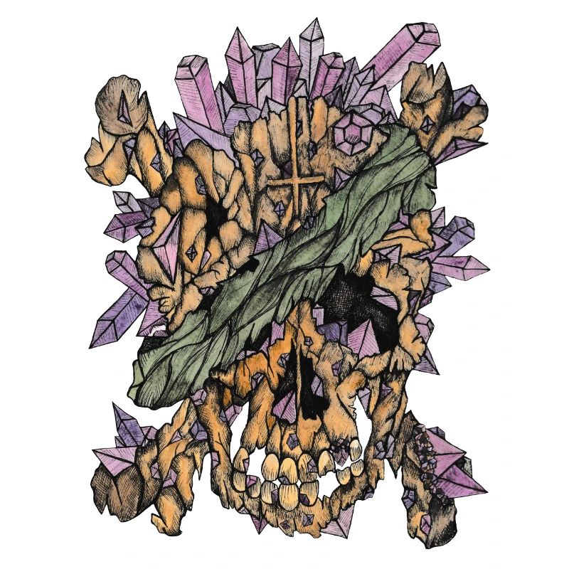 Crane de Pirate de Cristal Couleur