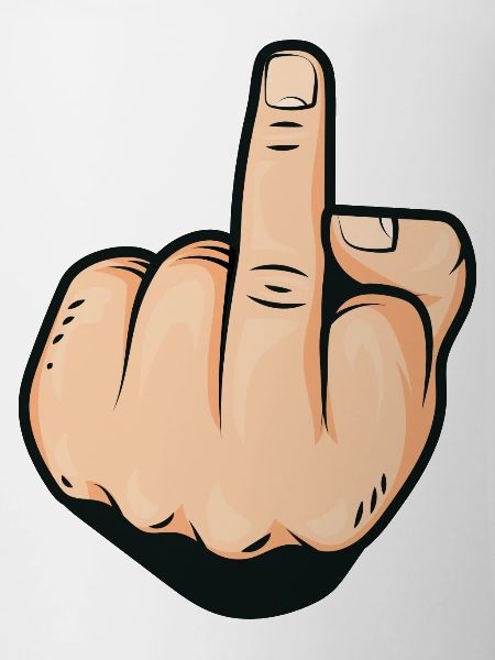 Middle finger