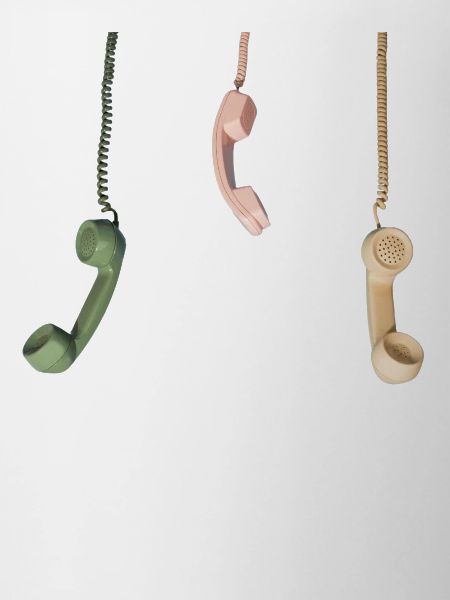 Telefon analog - bunt