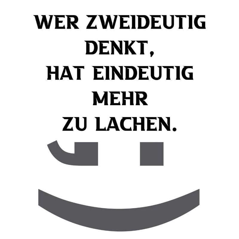 Zweideutig, eindeutig
