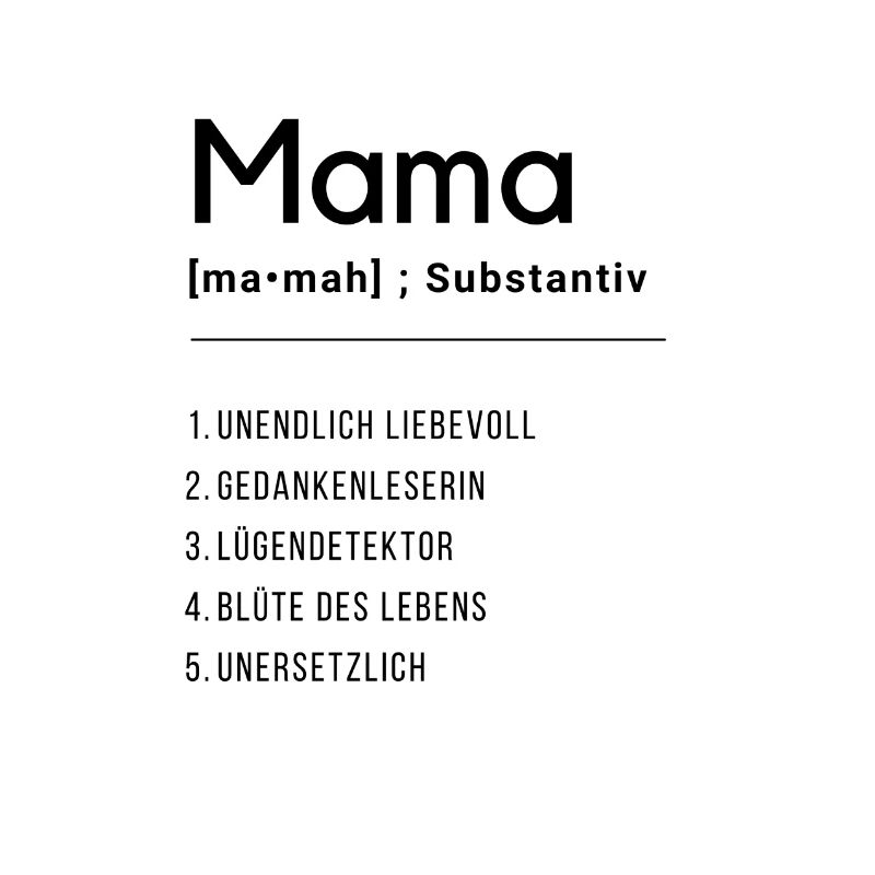 Definition "Mama"