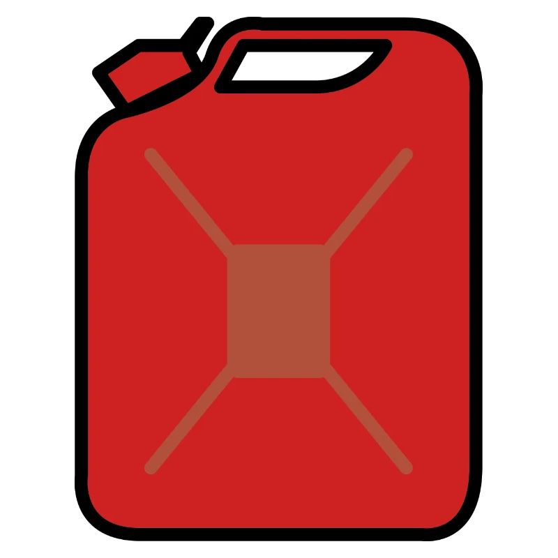 Fuel can - Red