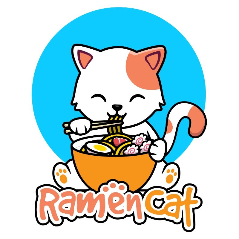 Neko Ramen Katze, lustige Ramen Katze, Ramen, Ramen Geschenk