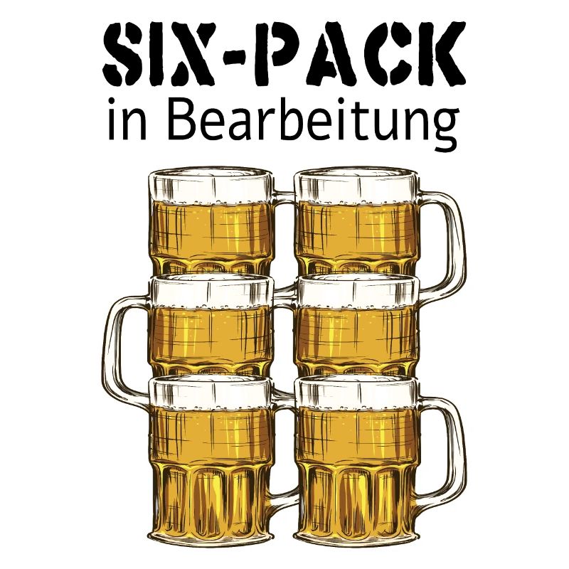 Six-Pack in Bearbeitung