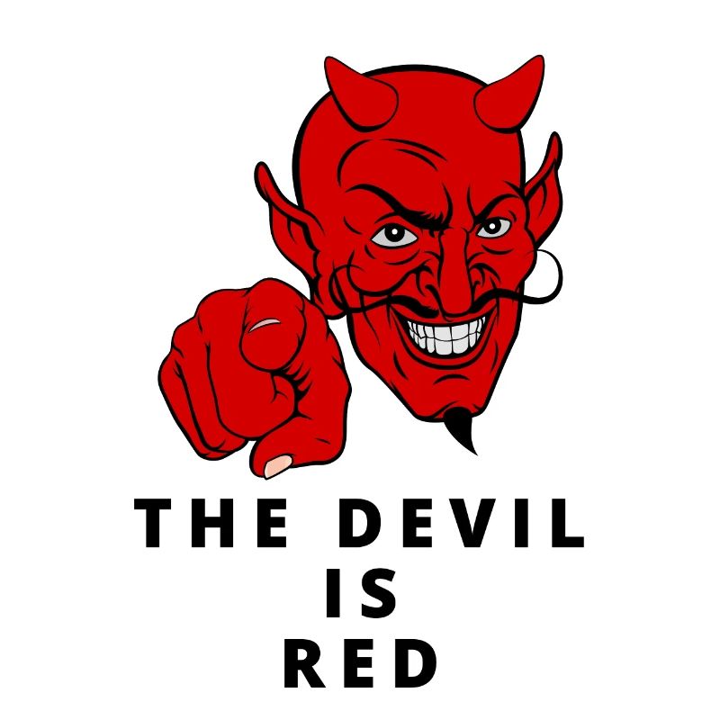 The devil is red