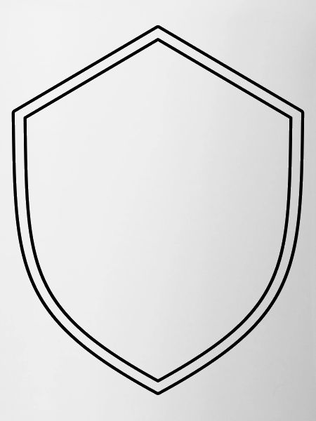 Blason vide bouclier