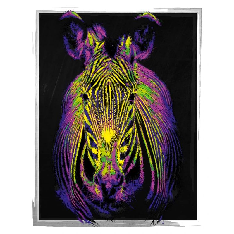 Pop-Art Zebra