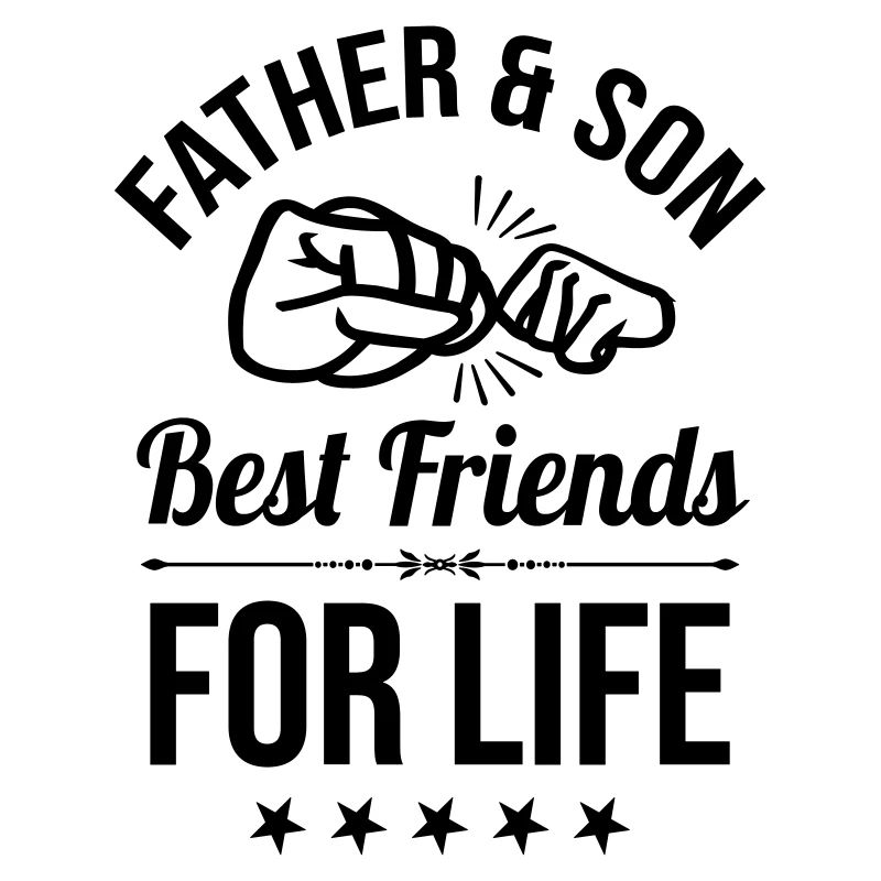 Vater und Sohn Faustcheck beste Freunde Faust Papa