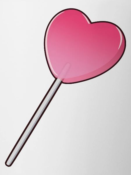 Heart Lollipop