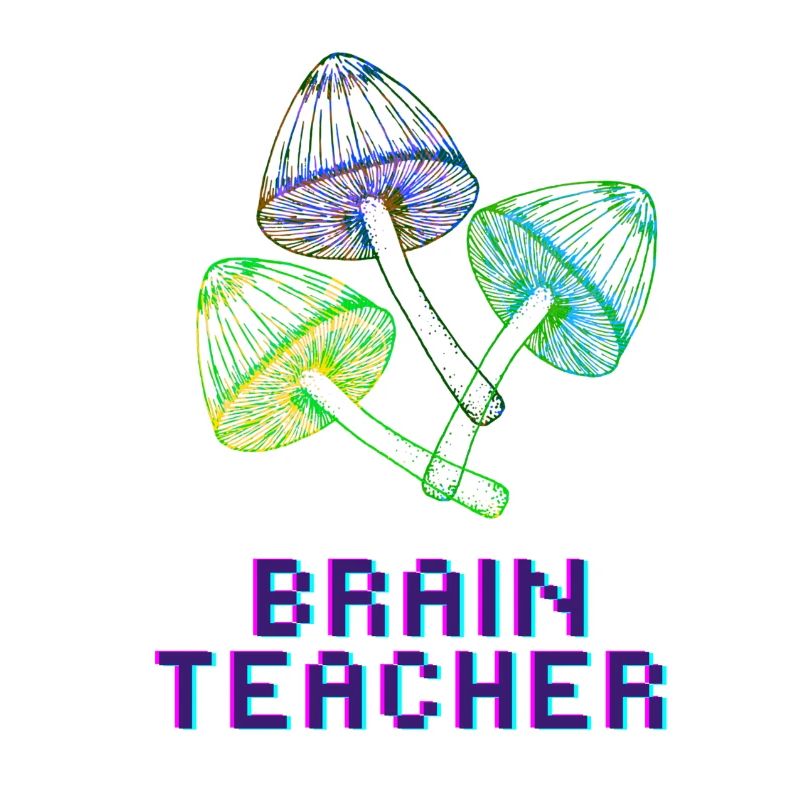 Brain Teacher Magic Mushrooms Pilze Trip