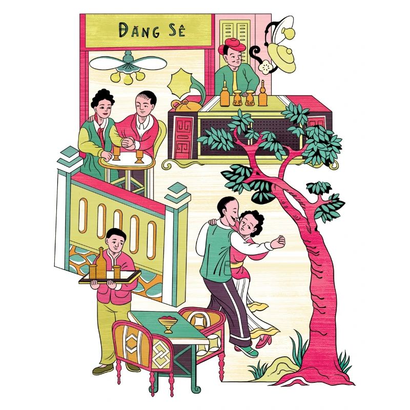 Dang Se Danse Vietnamienne