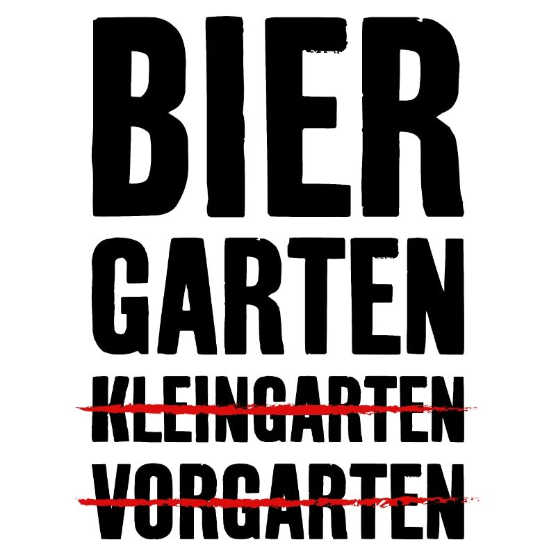 BIER SAUFEN BIERGARTEN BIERSHIRT