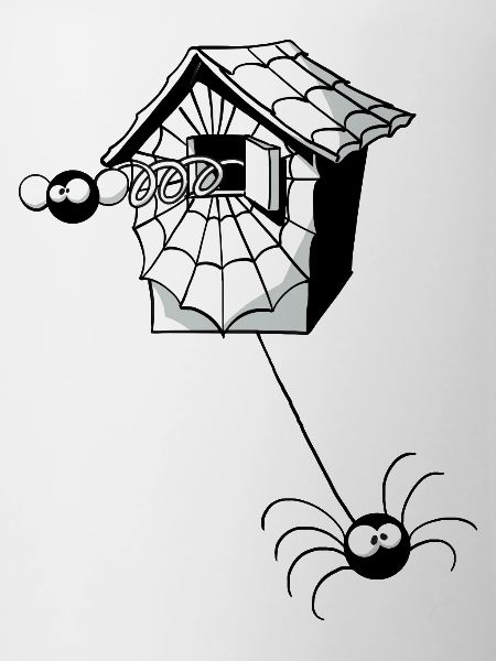 Beth the spider makes cuckoo
