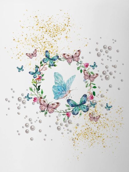 Glitter and butterflies