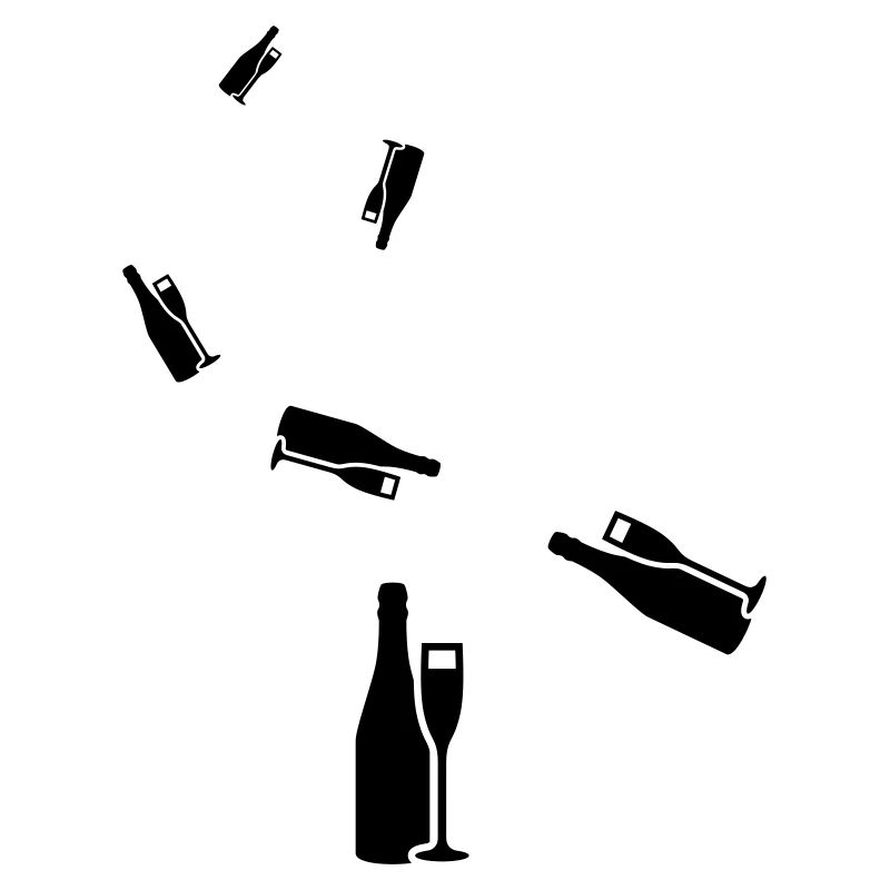 Red wine symbol