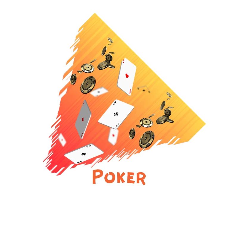 Poker triangle projeté