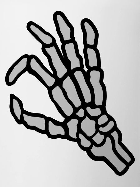 Skeleton hole look in gesture