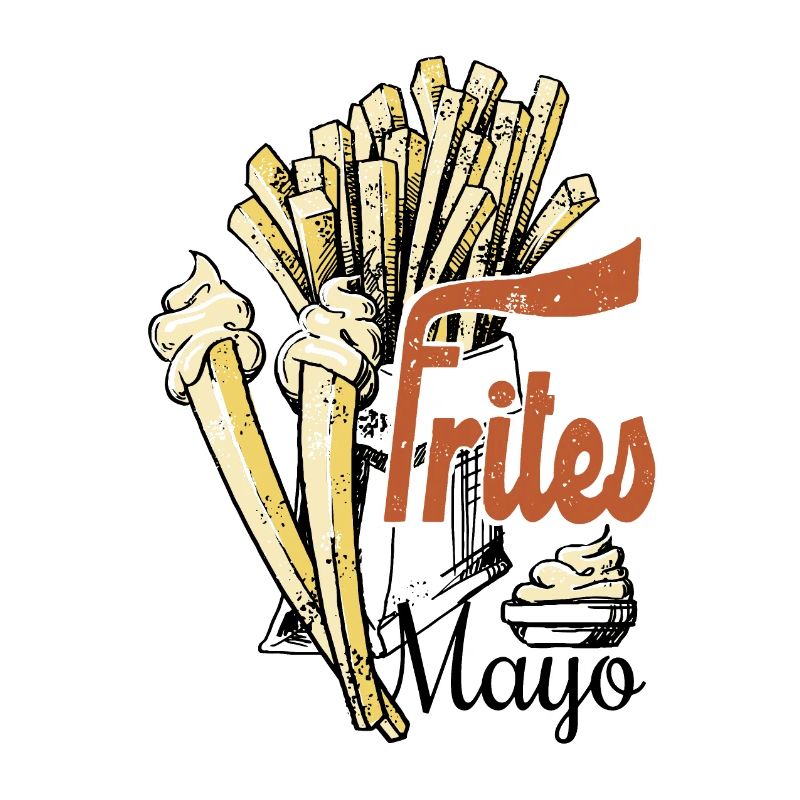 frites et mayonnaise
