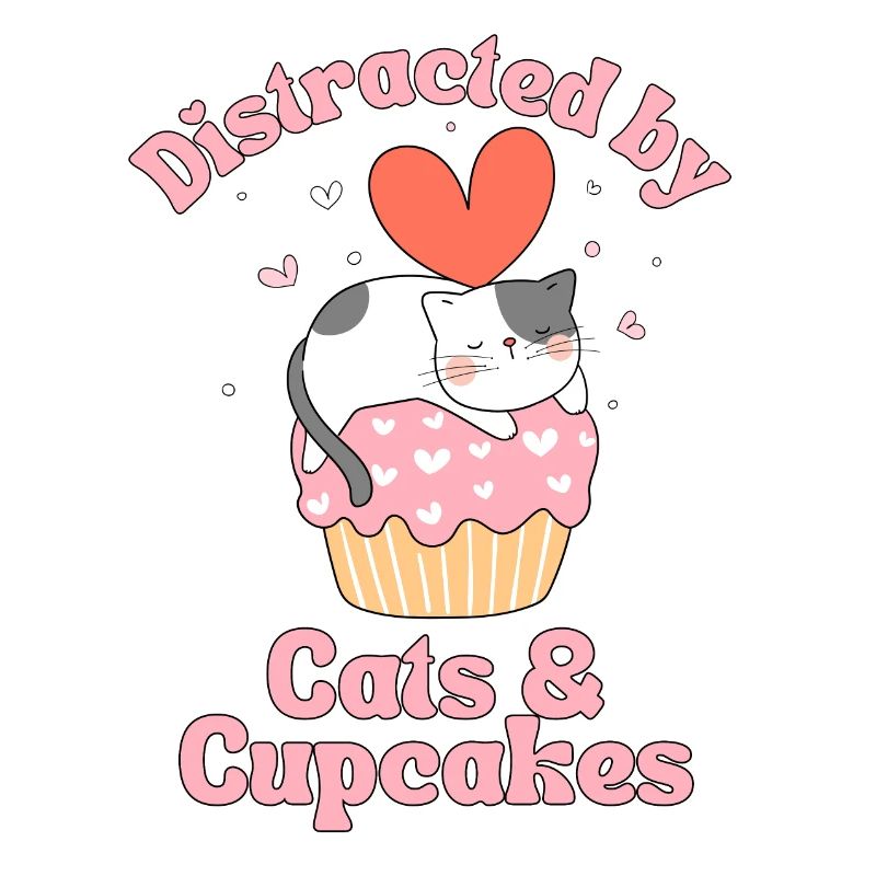 Cat Cupcake kawaii Cupcake et Cat Lovers