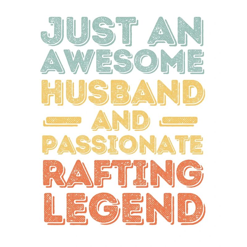 Husband rafting retro