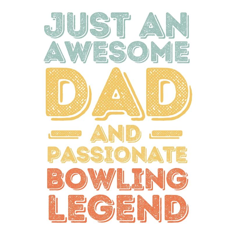 Papa bowling rétro