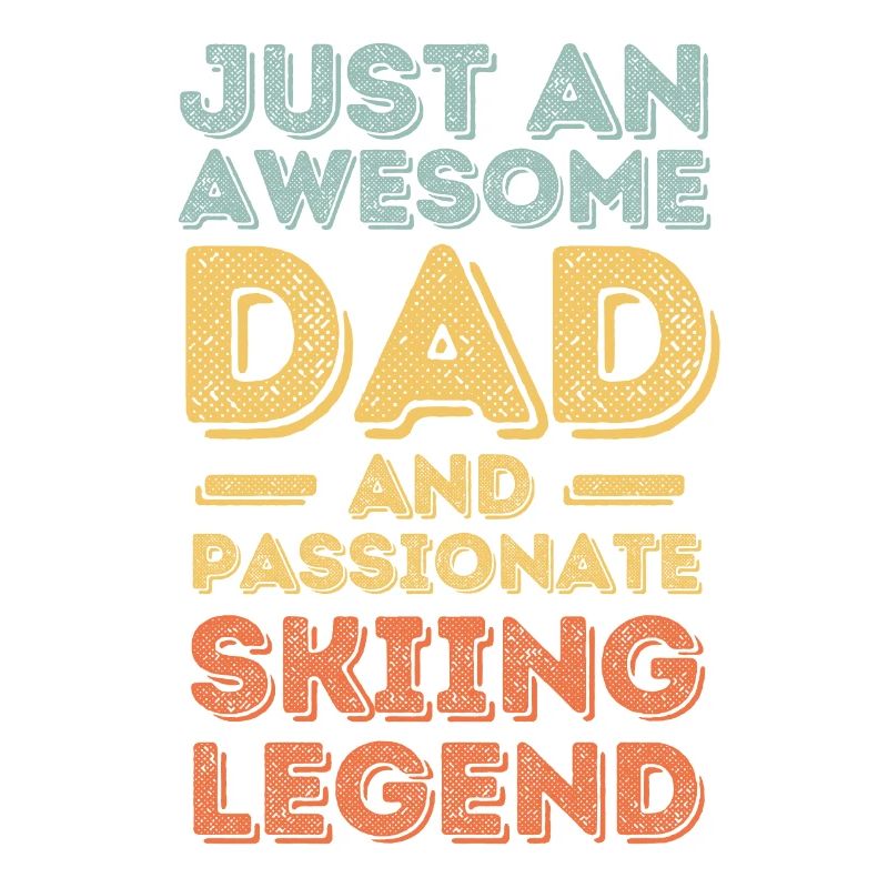Dad ski retro