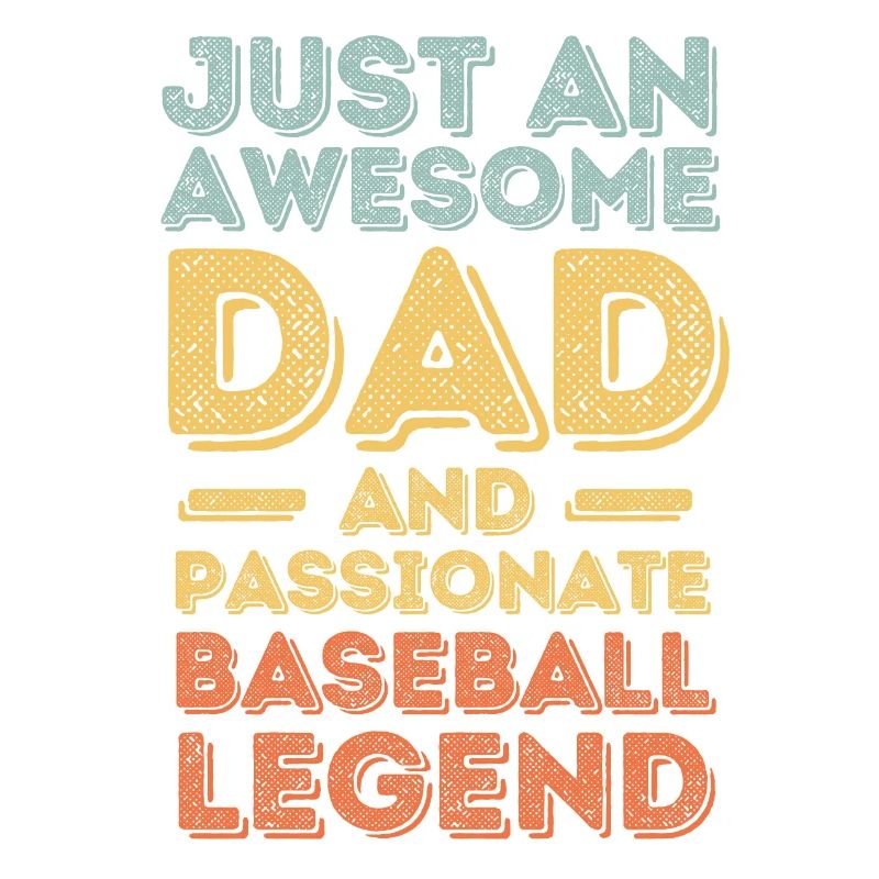 Papa baseball rétro