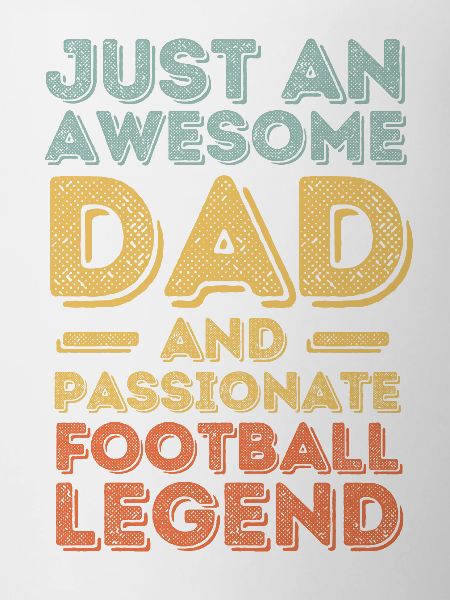 Dad soccer retro
