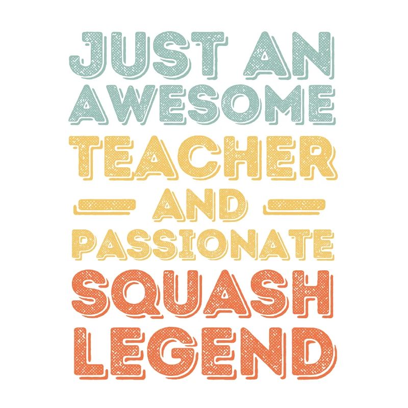 Professeur Squash rétro