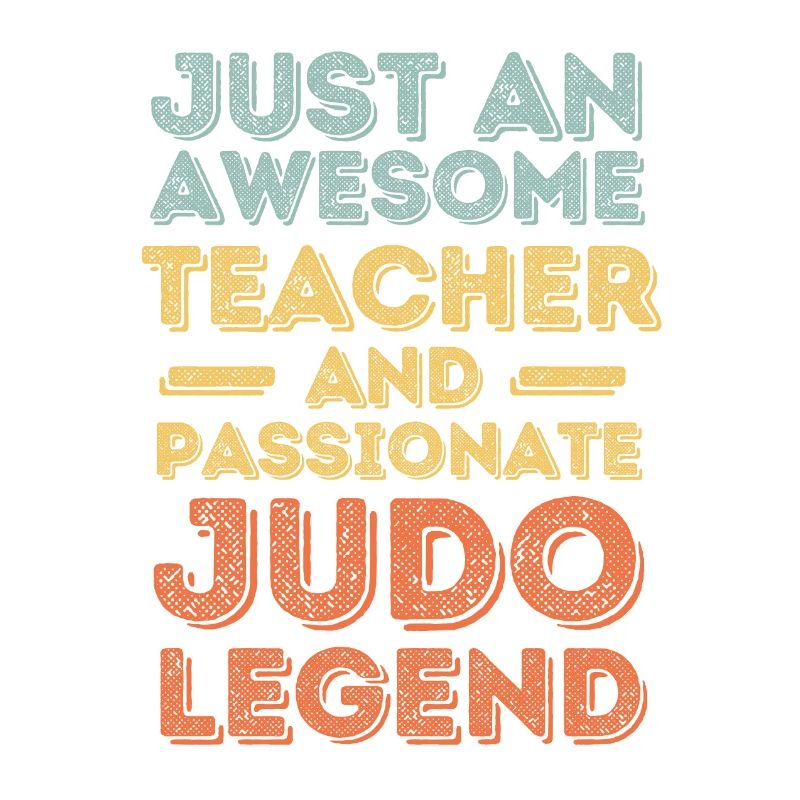 Professeur de Judo rétro