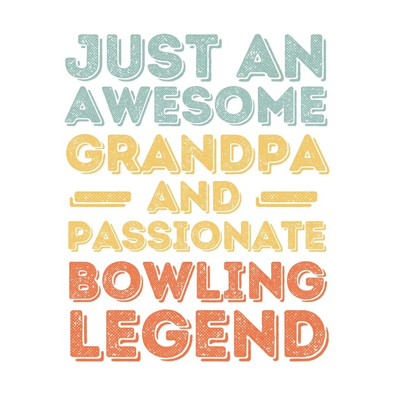 Grand-père Bowling rétro