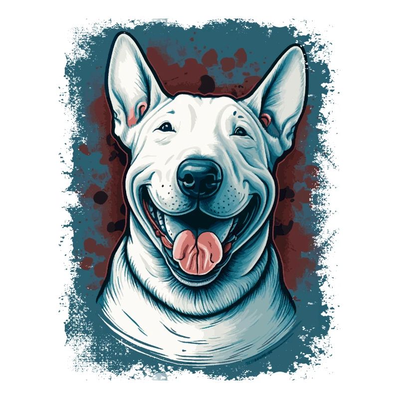 Cheerful Bull Terrier