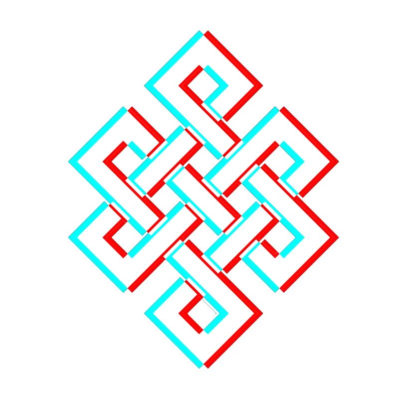 Karma 3D Glitch Anaglyph