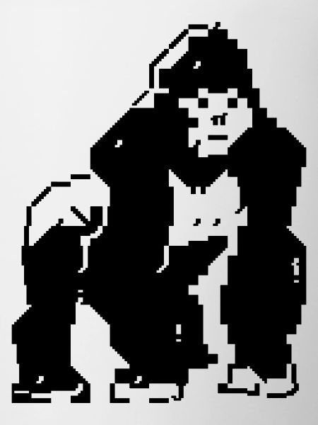 Gorille PETSCII