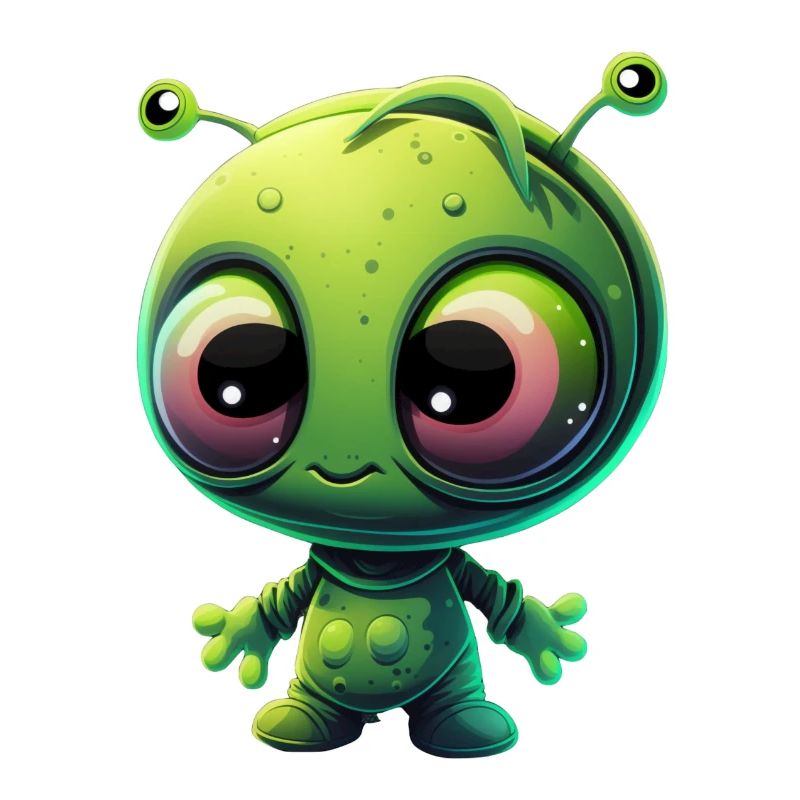 Der kleine Alien