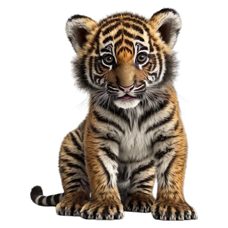 Mignon bébé tigre