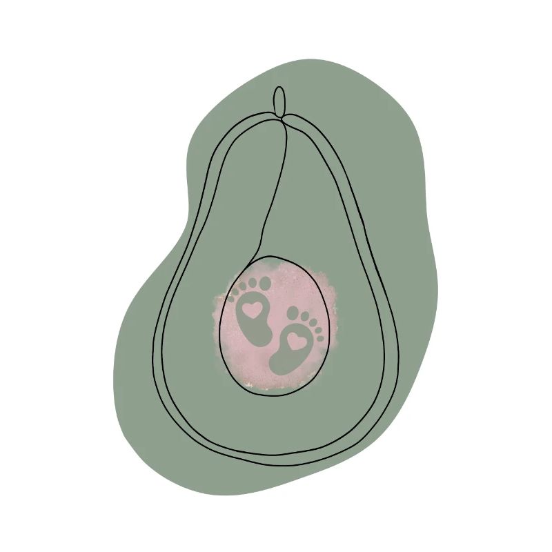 Avocado Mädchen