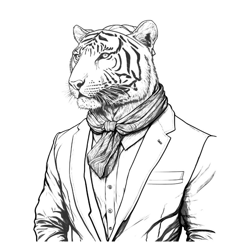 Gentleman Tiger Gift