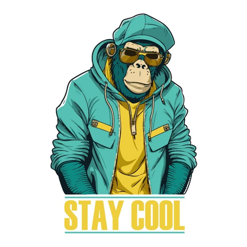 Cool Monkey Restez cool