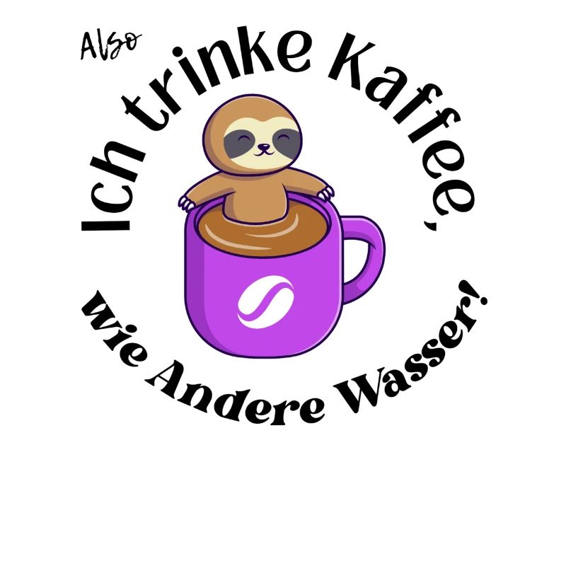 Ich trinke Kaffee