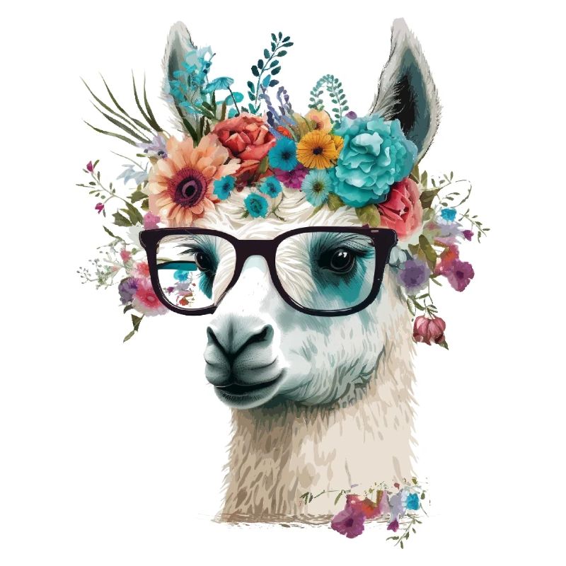Cooles Lama