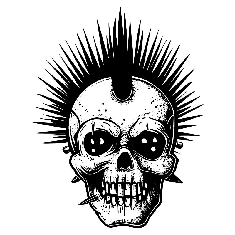 punk skull