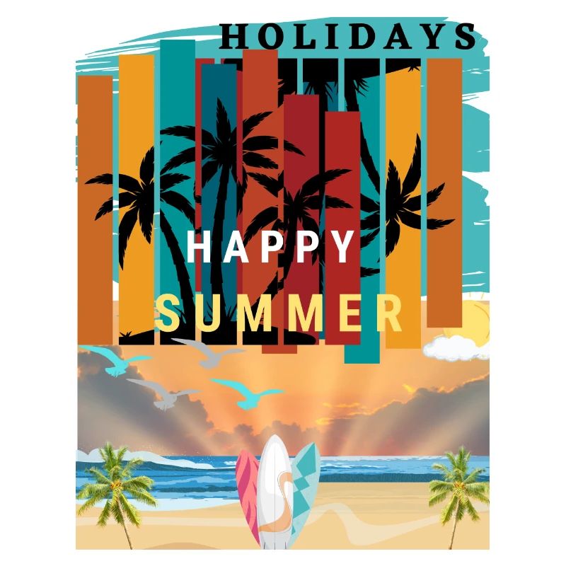 Tropical Summer happy