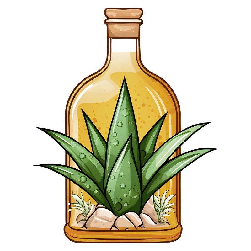 Aloe Vera in Flasche