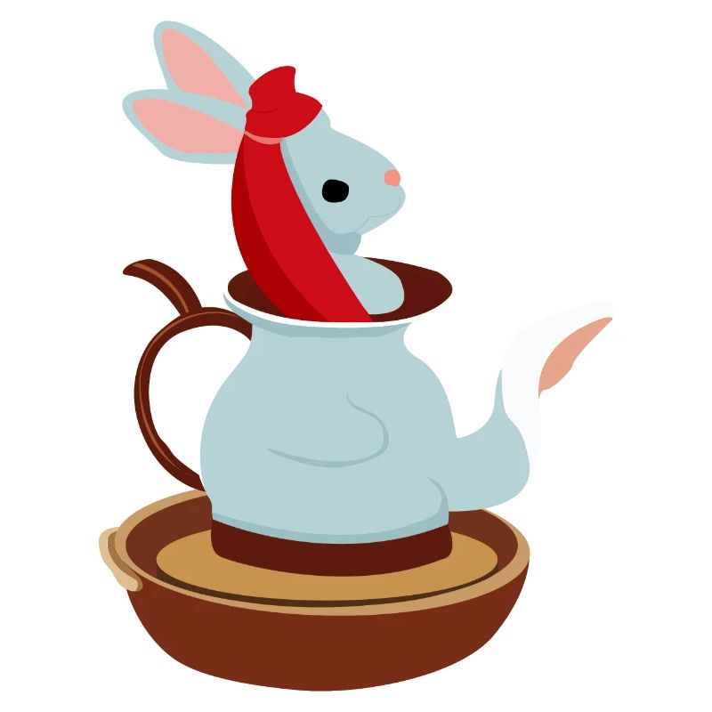 Lapin théière