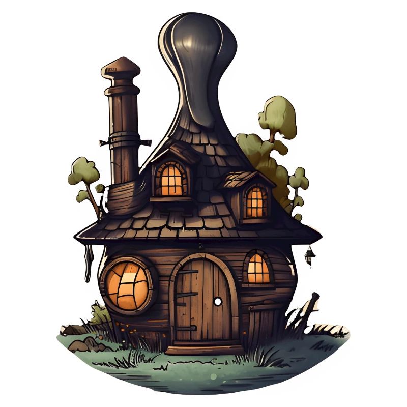 Maison en chapeau