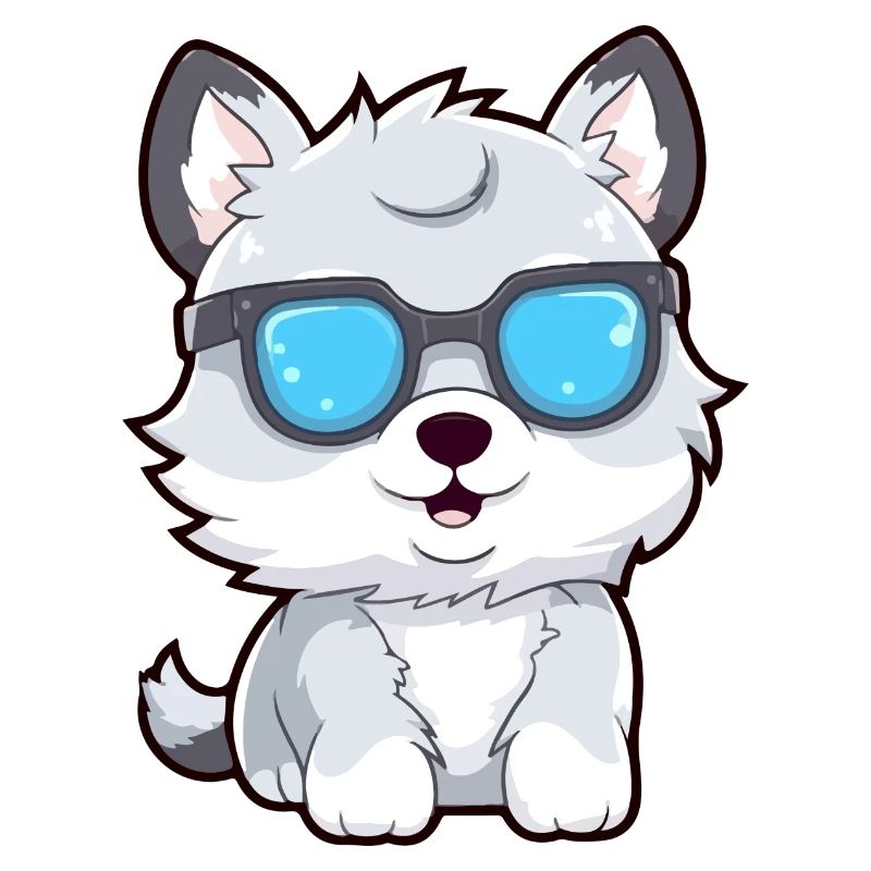 Looki the spectacled wolf