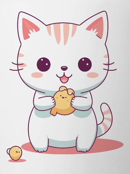 Cute Kitten Design #4