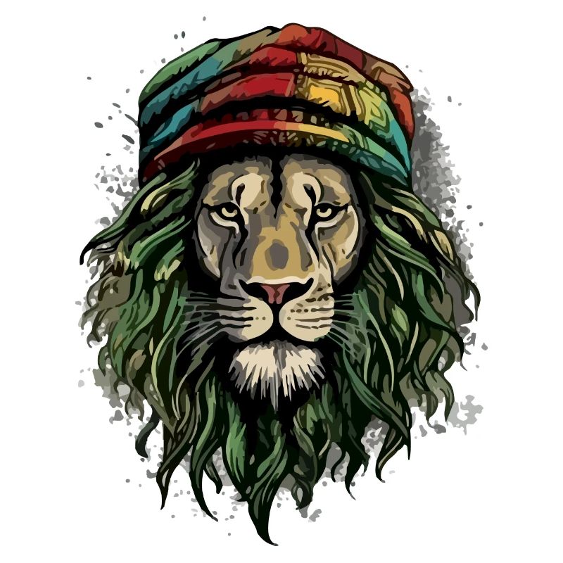 Jah rasta lion